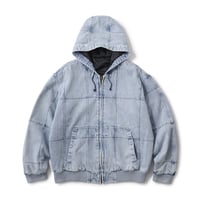 HELLRAZOR (ヘルレイザー) BLOCK DENIM JACKET Light Indigo