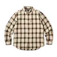 FTC SHADOW PLAID SHIRT Ivory