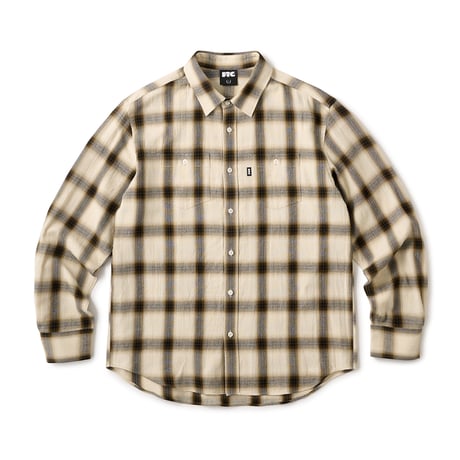 FTC SHADOW PLAID SHIRT Ivory