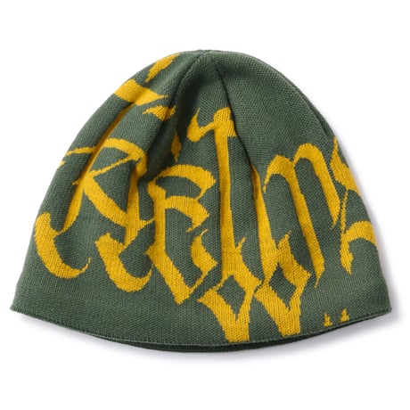 ヘルレイザー　ビーニー HELLRAZOR BOARDER BEANIE / DARK GREEN (ヘルレイザー ビーニー