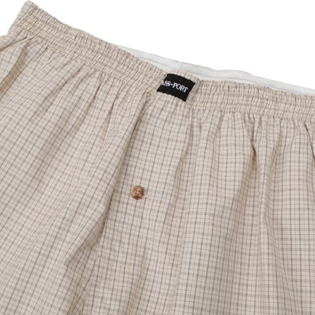 PASS~PORT BOXER SHORT Brown / Blue