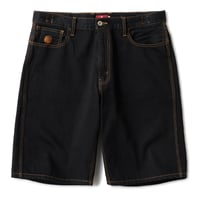 HELLRAZOR (ヘルレイザー) BAGGIE DENIM SHORTS One Wash Black