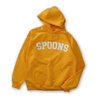 SPOONS COLLEGE LOGO HOODIE Gold