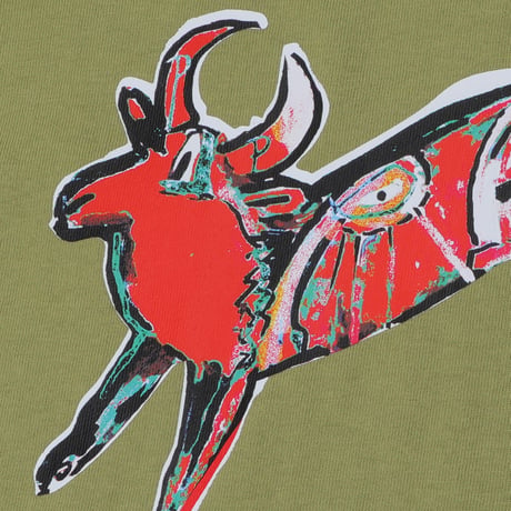 PASS~PORT BULL TEE Pistachio