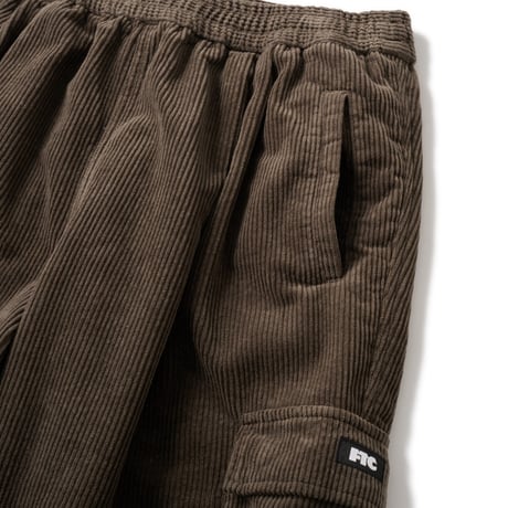 FTC (エフティーシー) CORDUROY CARGO PANT Chacoal