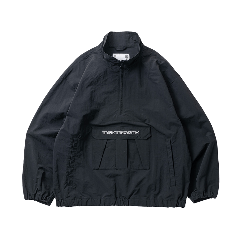 TIGHTBOOTH (タイトブース) BIG LOGO ANORAK Black | SPO...