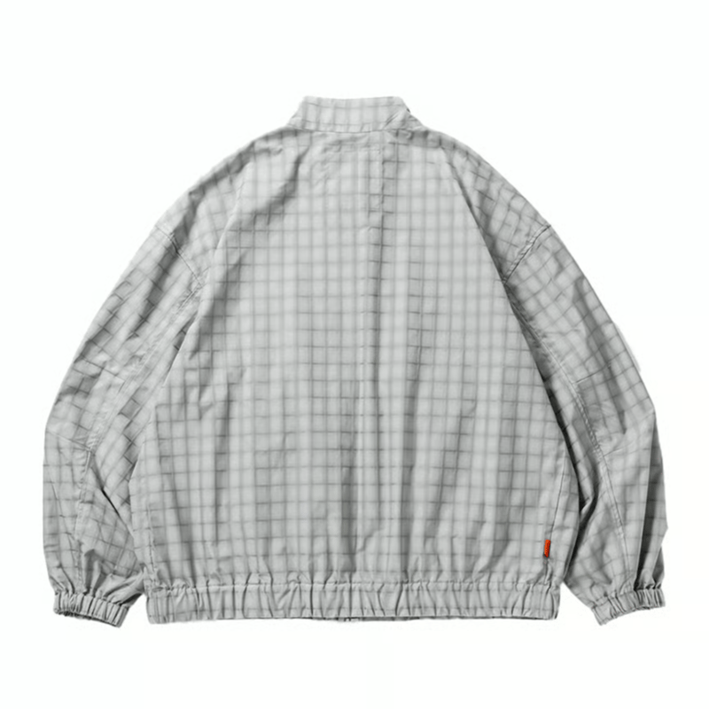 TIGHTBOOTH (タイトブース) PLAID LIGHT SWING TOP Grey