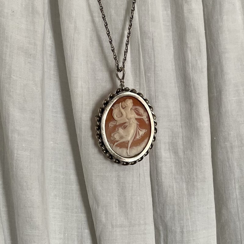 シェルカメオ vintage ブローチ ペンダント | メルルの庭 シェルカメオ vintage ブローチ ペンダント | メルルの庭