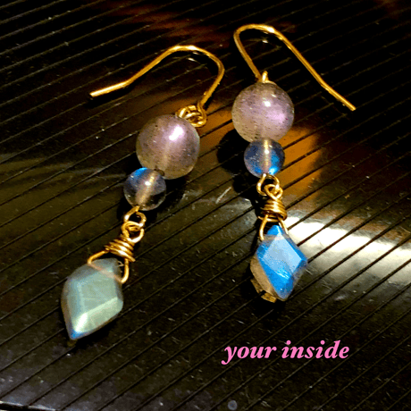 ラブラドライトピアス | STORES