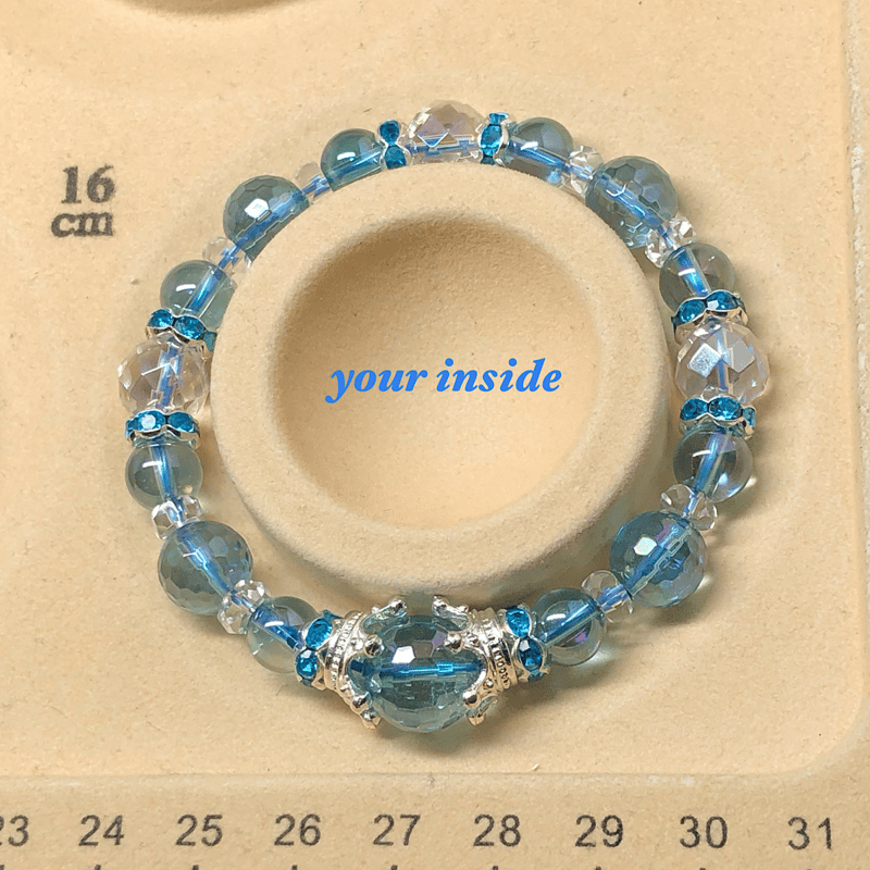 アクアオーラ 天然石ブレスレット | 💎 天然石アクセサリー ユアインサイド