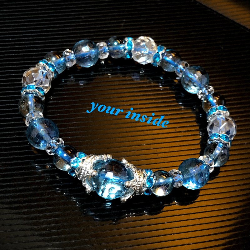 アクアオーラ 天然石ブレスレット | 💎 天然石アクセサリー ユアインサイド