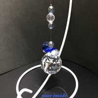 ブルーアクアオーラ 天然石 サンキャッチャー