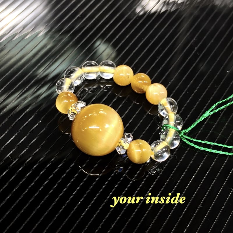 ゴールデンタイガーアイ 天然石 指輪 | 💎 天然石アクセサリー ユア