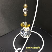 ゴールデンオーラ 天然石 サンキャッチャー