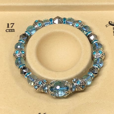 アクアオーラ ヨーロピアン 天然石ブレスレット