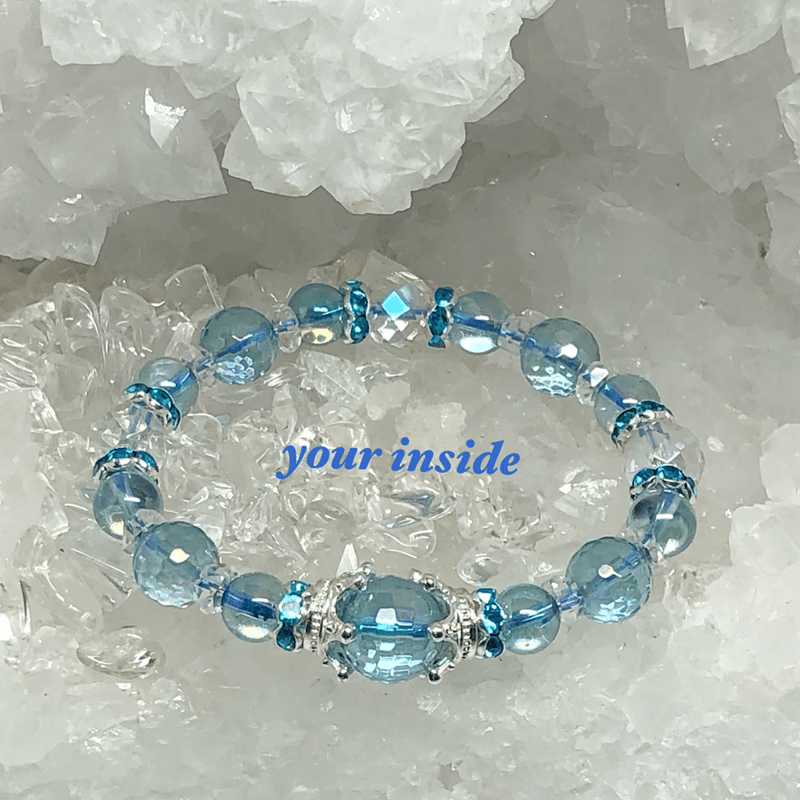 アクアオーラ 天然石ブレスレット | 💎 天然石アクセサリー ユアインサイド