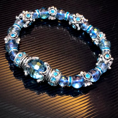 アクアオーラ ミステリアス 天然石ブレスレット