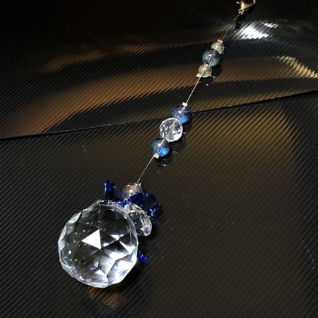 ブルーアクアオーラ 天然石 サンキャッチャー