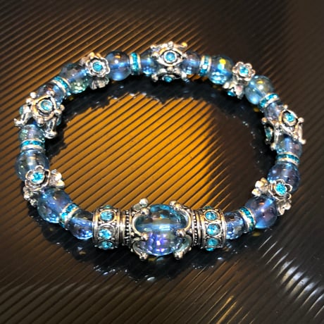 アクアオーラ ミステリアス 天然石ブレスレット