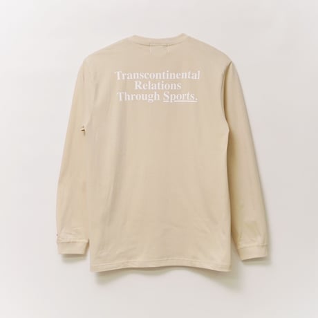 CRATE UNDER LINE LOGO L/S T-SHIRT　2 COLOR