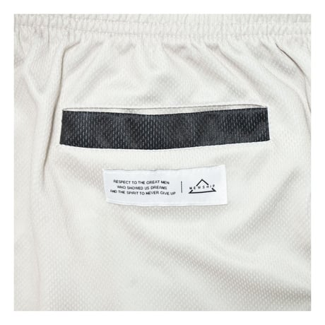 MEWSHIP バスパン　BASIC SHORTS "SIDE LINE"　<BEIGE×BLACK>