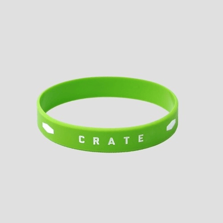 CRATE　Wordline Silicone Band　10 COLOR