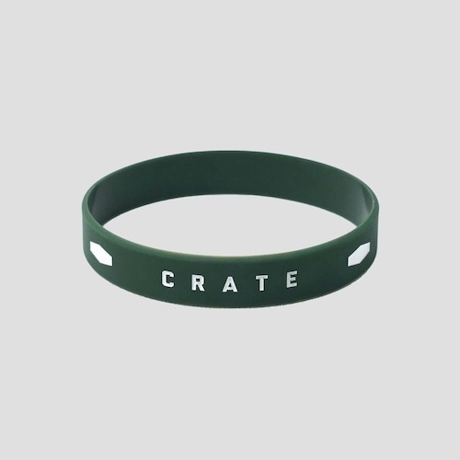 CRATE　Wordline Silicone Band　10 COLOR