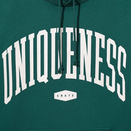 CRATE　UNIQUENESS Collage Hoodie　3 COLOR