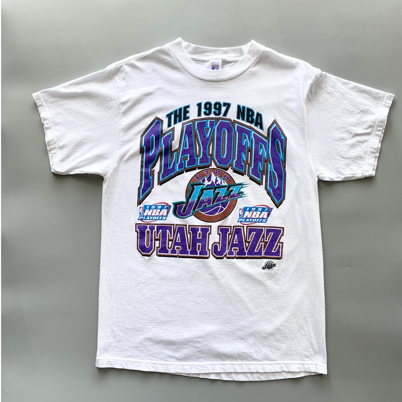 LOGO7 Tシャツ / 1997年プレイオフ【ユタ・ジャズ】 L | バスケ
