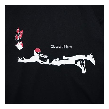 MEWSHIP ロンT　"Dive"　<BK×WH×RD>