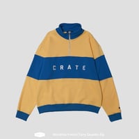 CRATE　Wordline French Terry Quarter Zip　YELLOW