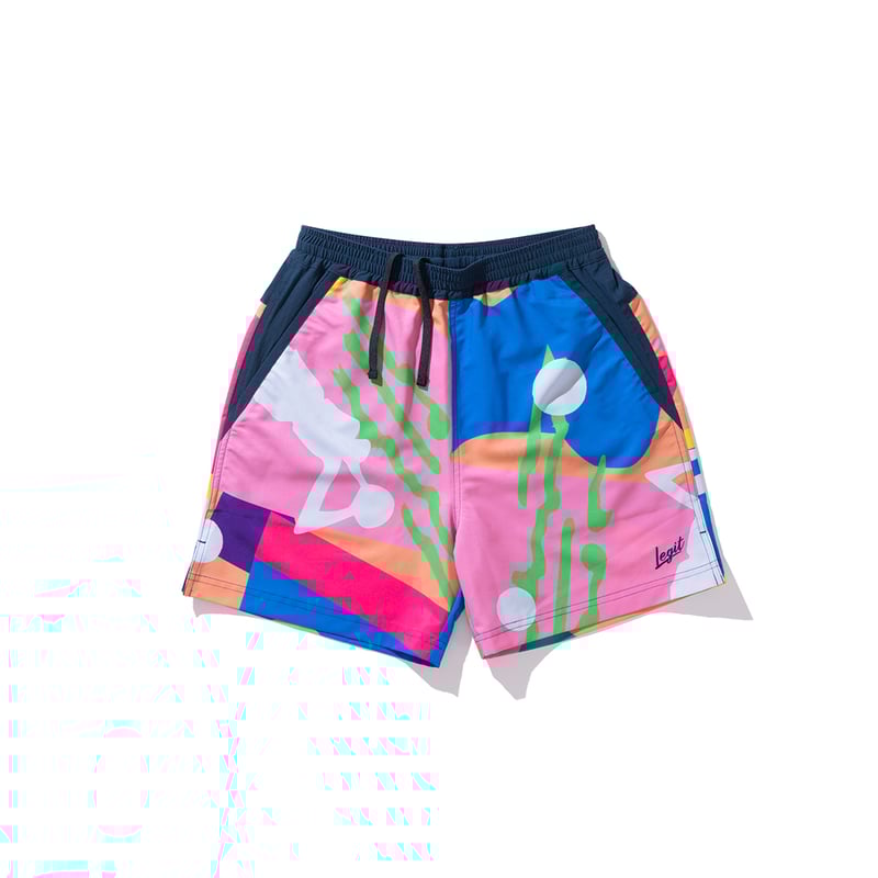 Legit バスパン ABSTRACT 1/2 PANTS ジュニア 2 COLOR | バス