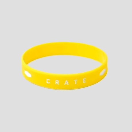 CRATE　Wordline Silicone Band　10 COLOR