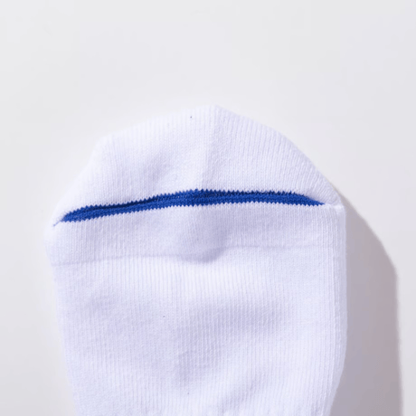 Legit ソックス　MIDDLE SOCKS　WHITE×ORANGE