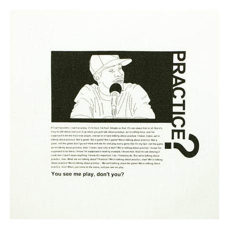 MEWSHIP　"PLACTICE ?" Canvas tote bag