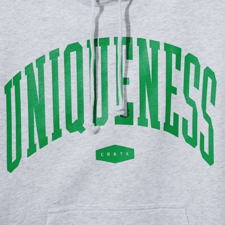 CRATE　UNIQUENESS Collage Hoodie　3 COLOR