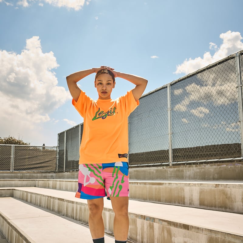 Legit バスパン ABSTRACT 1/2 PANTS RETRO Lのみ | バスケショ