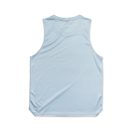 MEWSHIP タンク　OCTAGONAL TANK "BOX LOGO" <C.Blue×D.Gray>