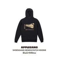 APPLEGANG パーカー　SHOES GANG Design Patch Hoodie　BLACK