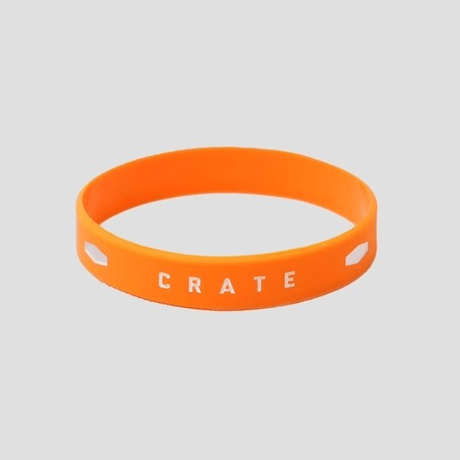 CRATE　Wordline Silicone Band　10 COLOR