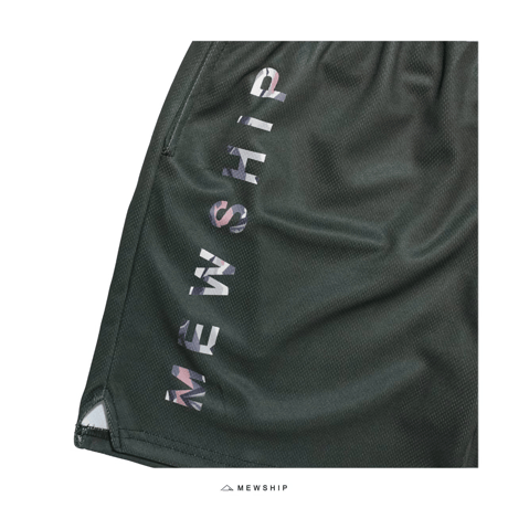 MEWSHIP バスパン　LOGO BASIC SHORTS　2 COLOR