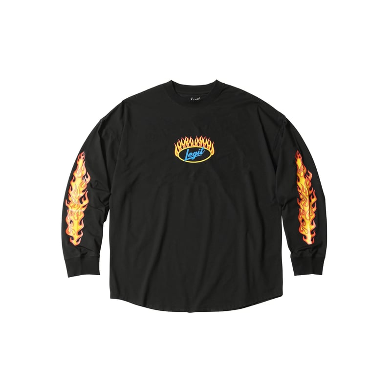 Legit ロンT Flame ジュニア 3 COLOR | バスケショップ rim.2nd