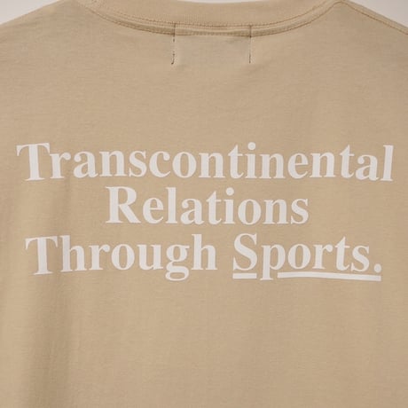 CRATE UNDER LINE LOGO L/S T-SHIRT　2 COLOR