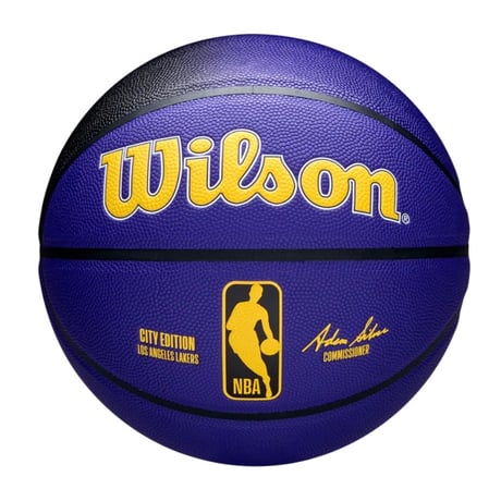 Wilson　NBA TEAM CITY COLLECTOR LA LAKER　７号