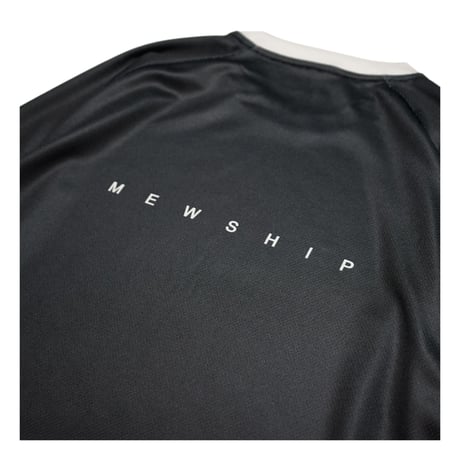 MEWSHIP Tシャツ　MID SLEEVE RAGLAN TEE　<BK×BG>