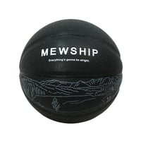 "Lake of zone" Basketball size:7 <Black×White>