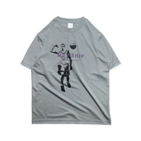 MEWSHIP Tシャツ　"WHITE CHOCOLATE"　GRAY