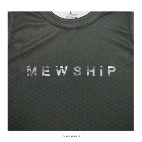 MEWSHIP タンク　LOGO BASIC TANK　2 COLOR