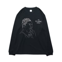 MEWSHIP ロンT　"D-classic"　<Black×White×Beige>