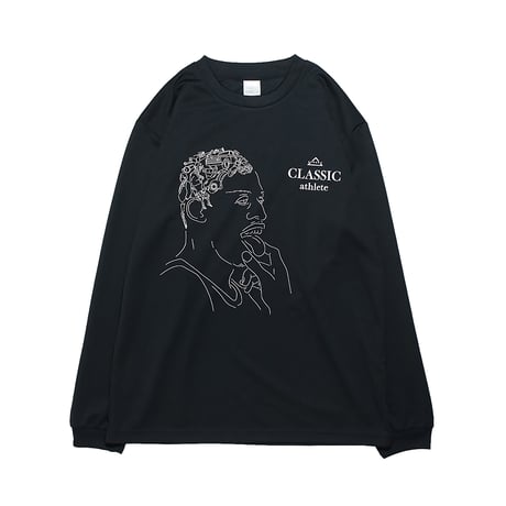 MEWSHIP ロンT　"D-classic"　<Black×White×Beige>